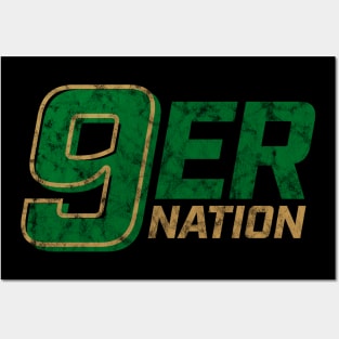 Support the Charlotte Forty Niners with this vintage design! Posters and Art